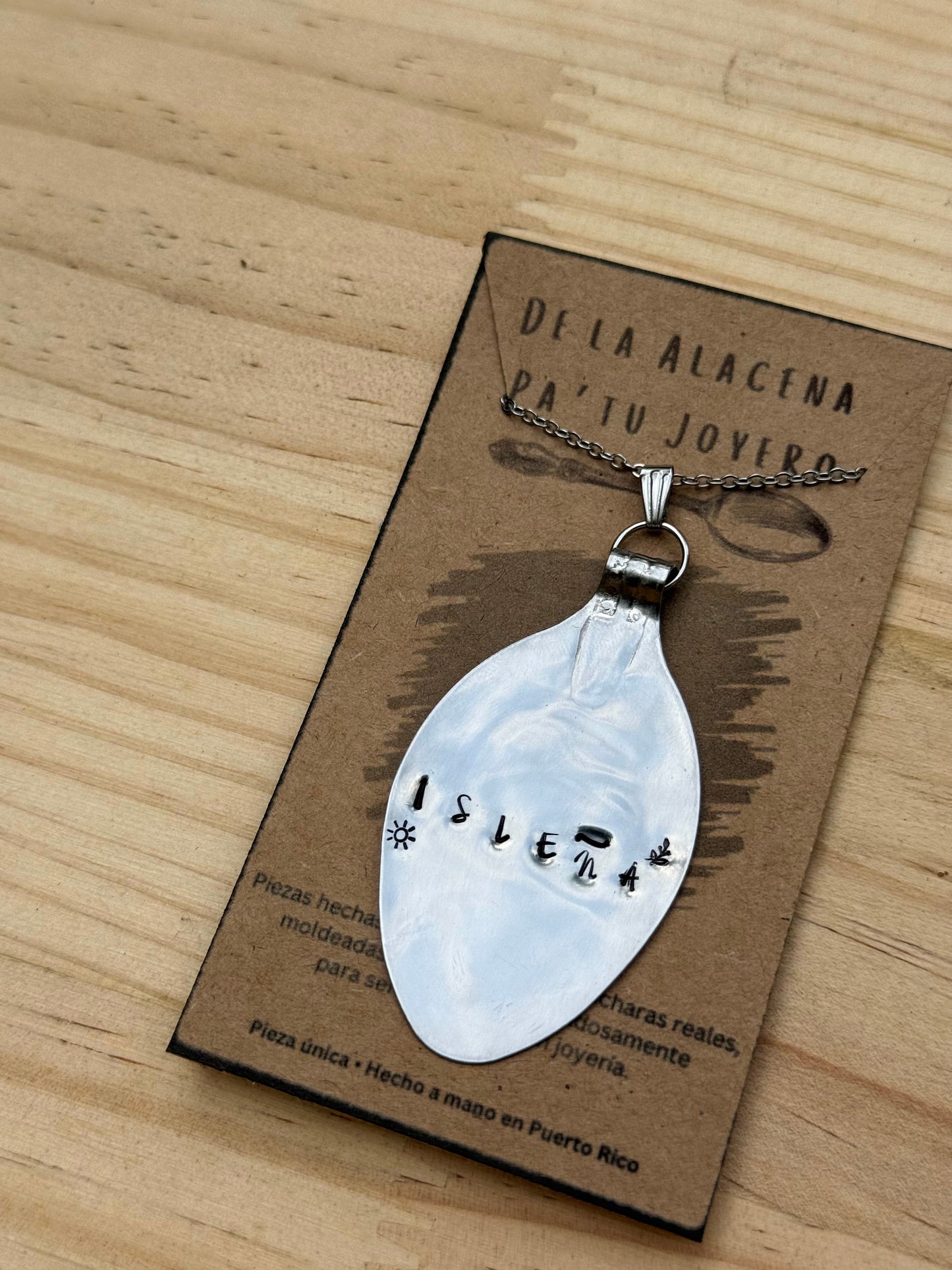Cadenas personalizadas de cuchara