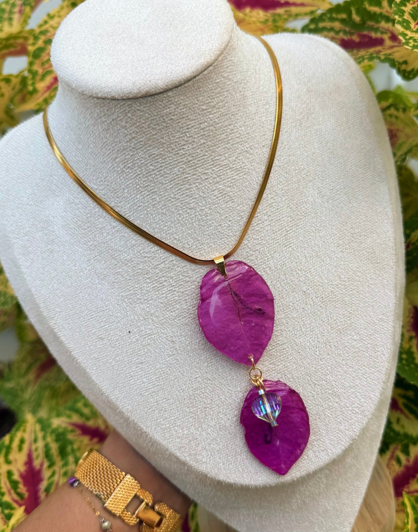 Cadena doble de trinitarias