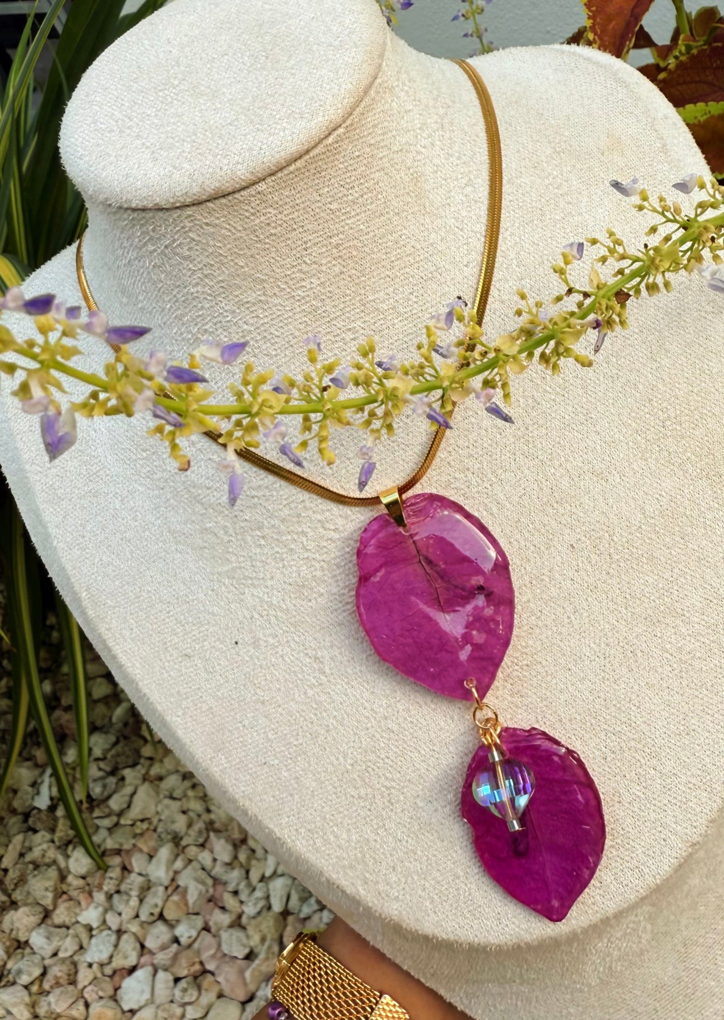 Cadena doble de trinitarias