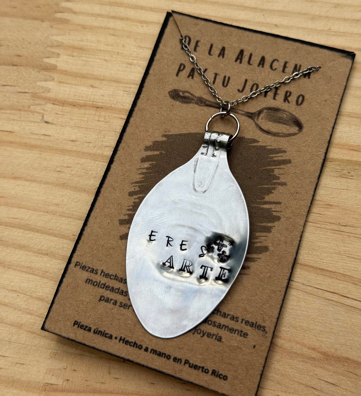 Cadenas personalizadas de cuchara