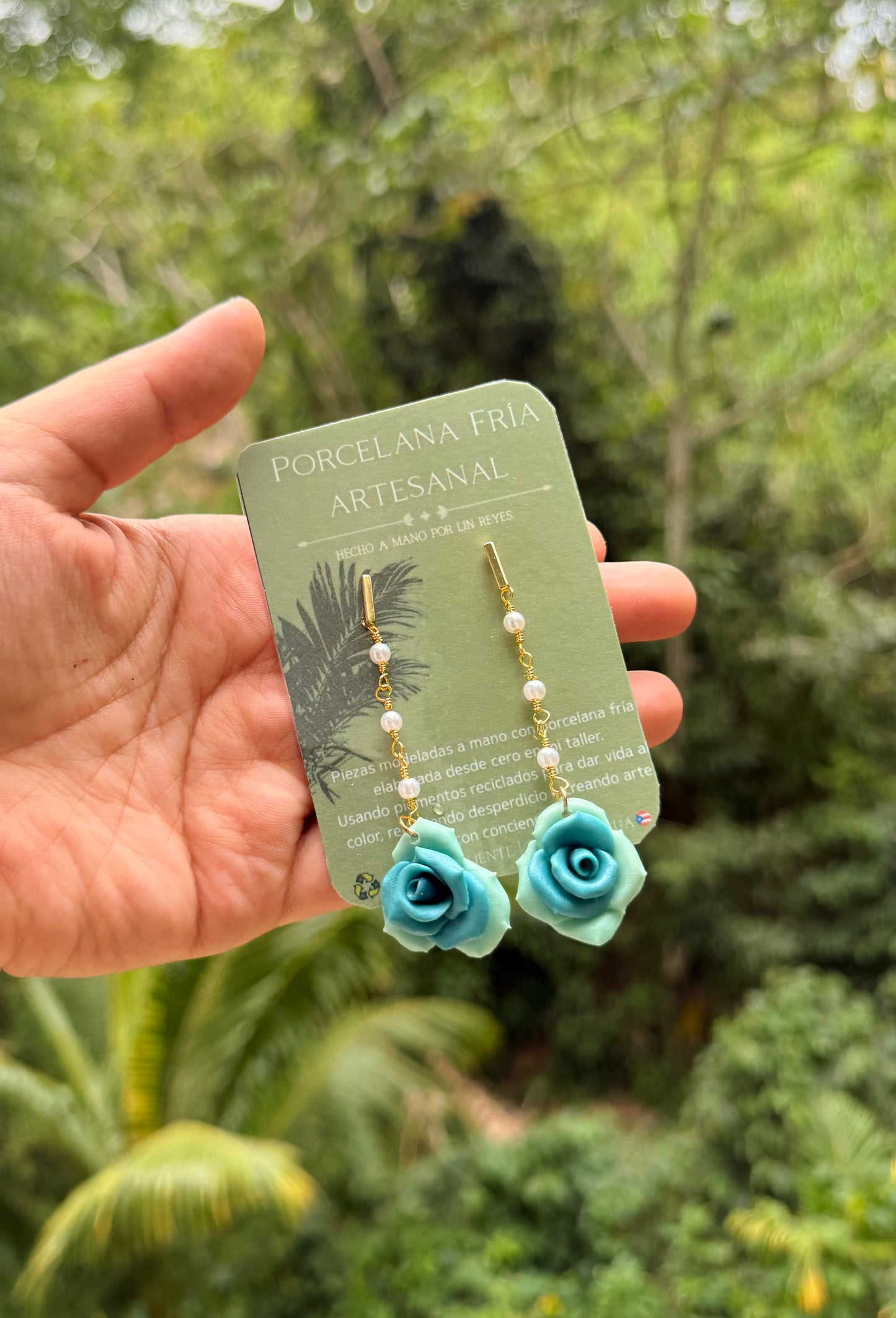 Rosas azules