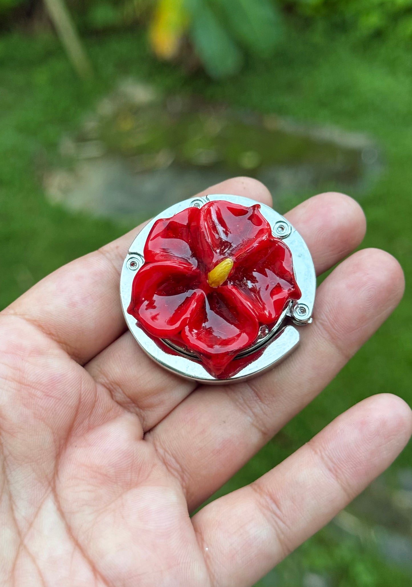 Gancho de cartera en porcelana fría (pequeño)
