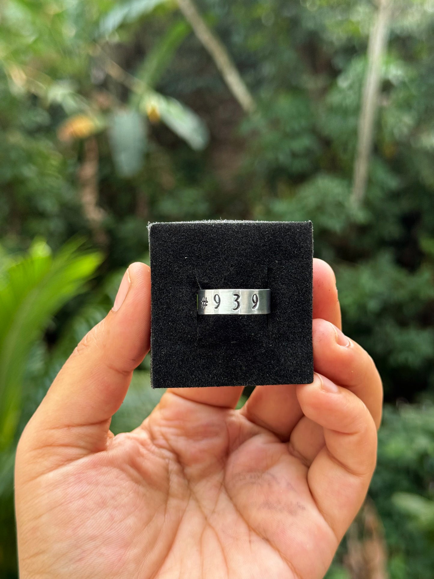 Personaliza tu sortija de aluminio