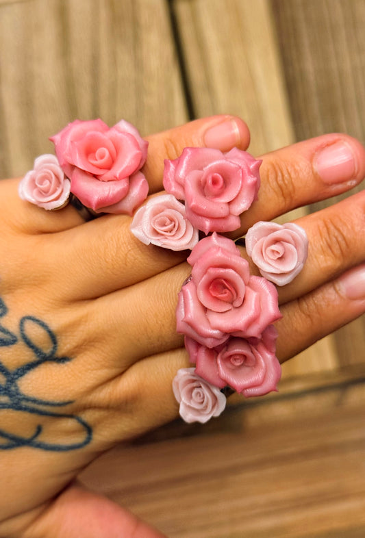 Sortija de rosal primaveral