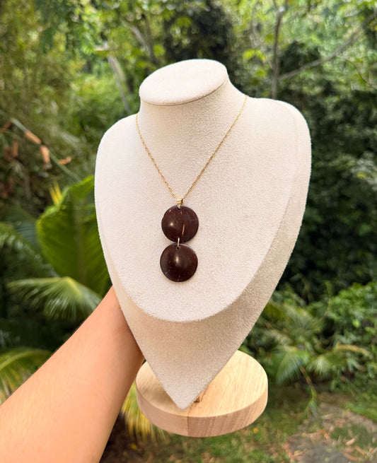 Cadena de coco doble