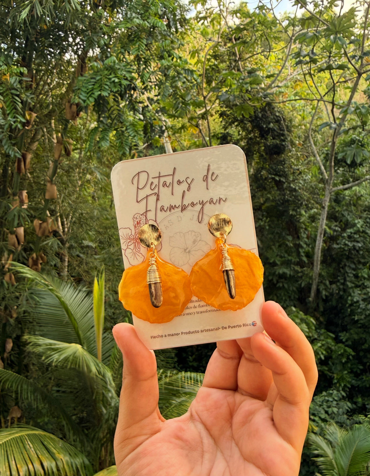 Pantallas petalo con semilla Amarilla